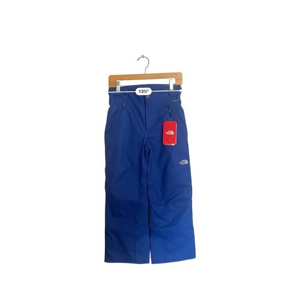 NWT The North Face Boys Freedom Insulated Ski Pants Waterproof Blue Size M 10-12 - Picture 8 of 9